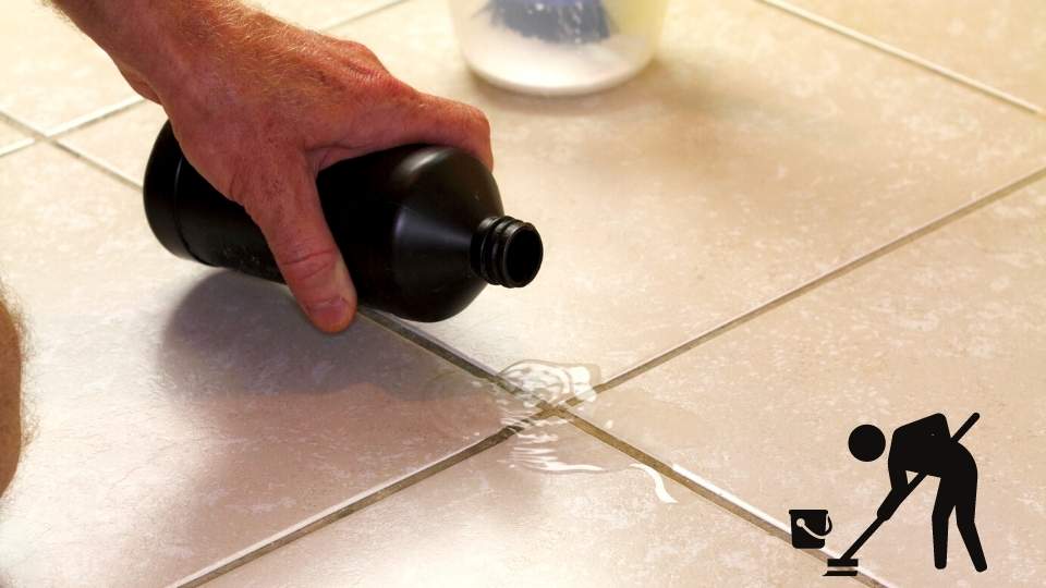 how to clean shower floor