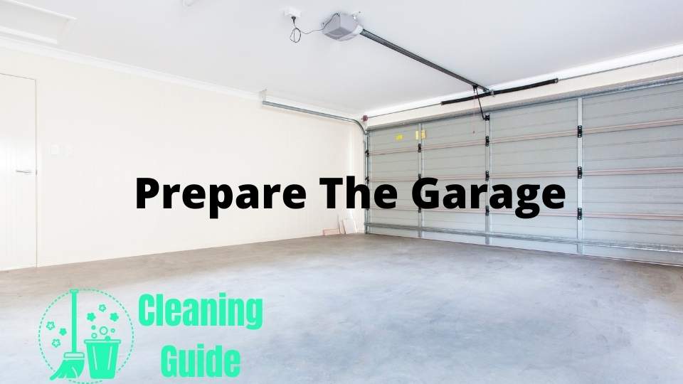how to clean garage floor