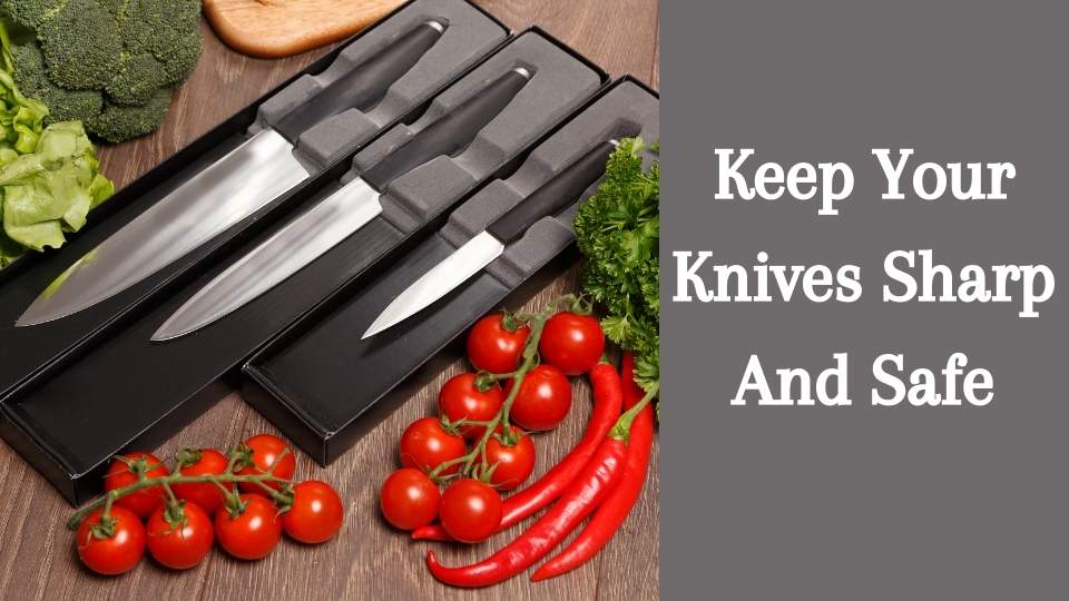 how to sharpen kitchen knives