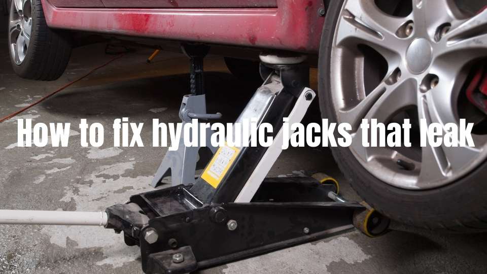 how to repair a floor jack that won't hold pressure